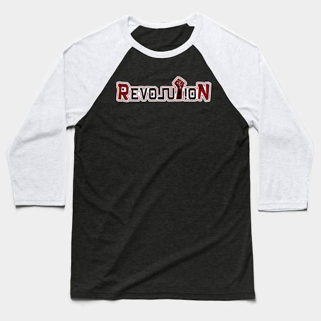 Revolution Baseball T-Shirt by NCPWwrestling